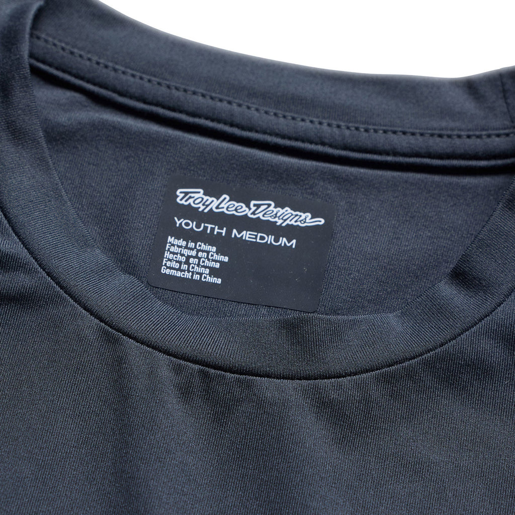 Youth Ruckus Ride LS Tee Pressed Carbon