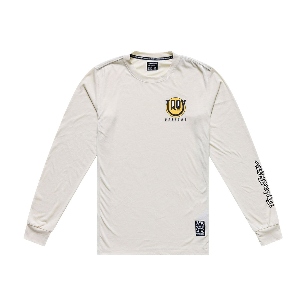 Youth Skyline Ride LS Tee Happy Pumice