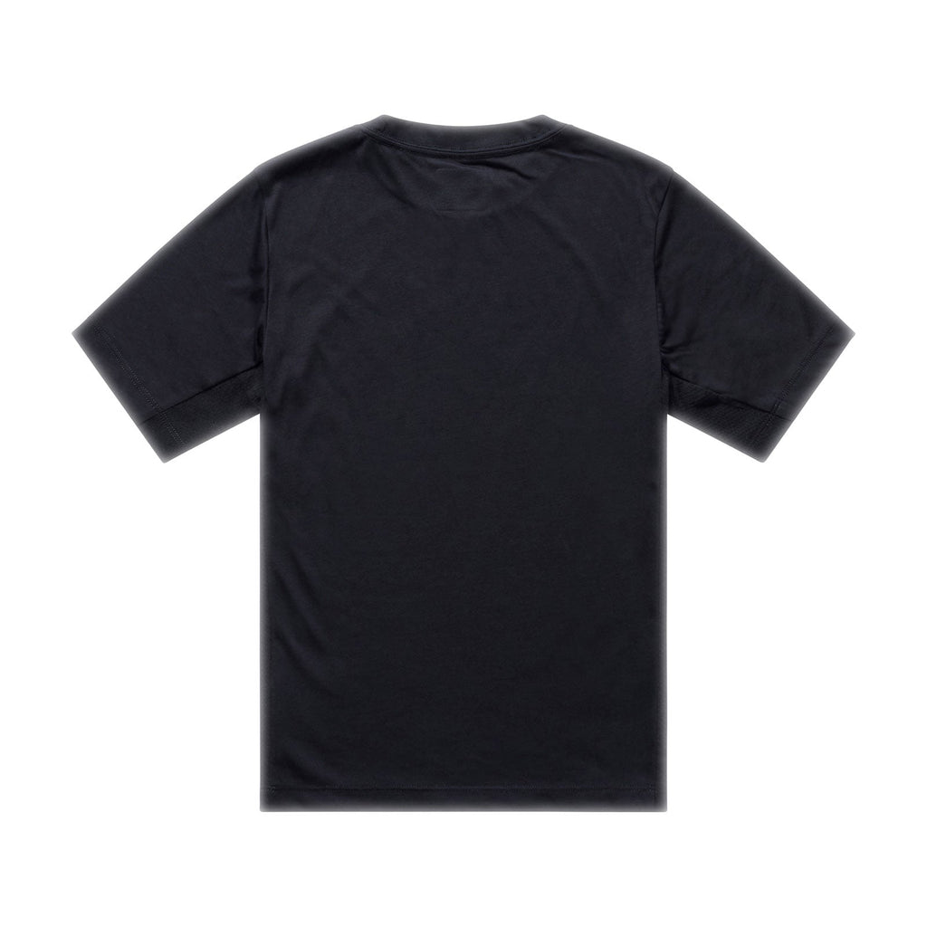 Youth Skyline Ride SS Tee Signature Black / Real Teal