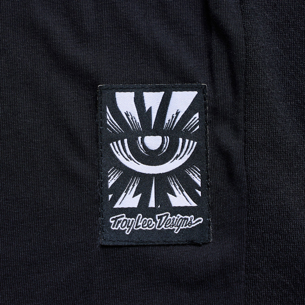 Youth Skyline Ride SS Tee Signature Black / Real Teal