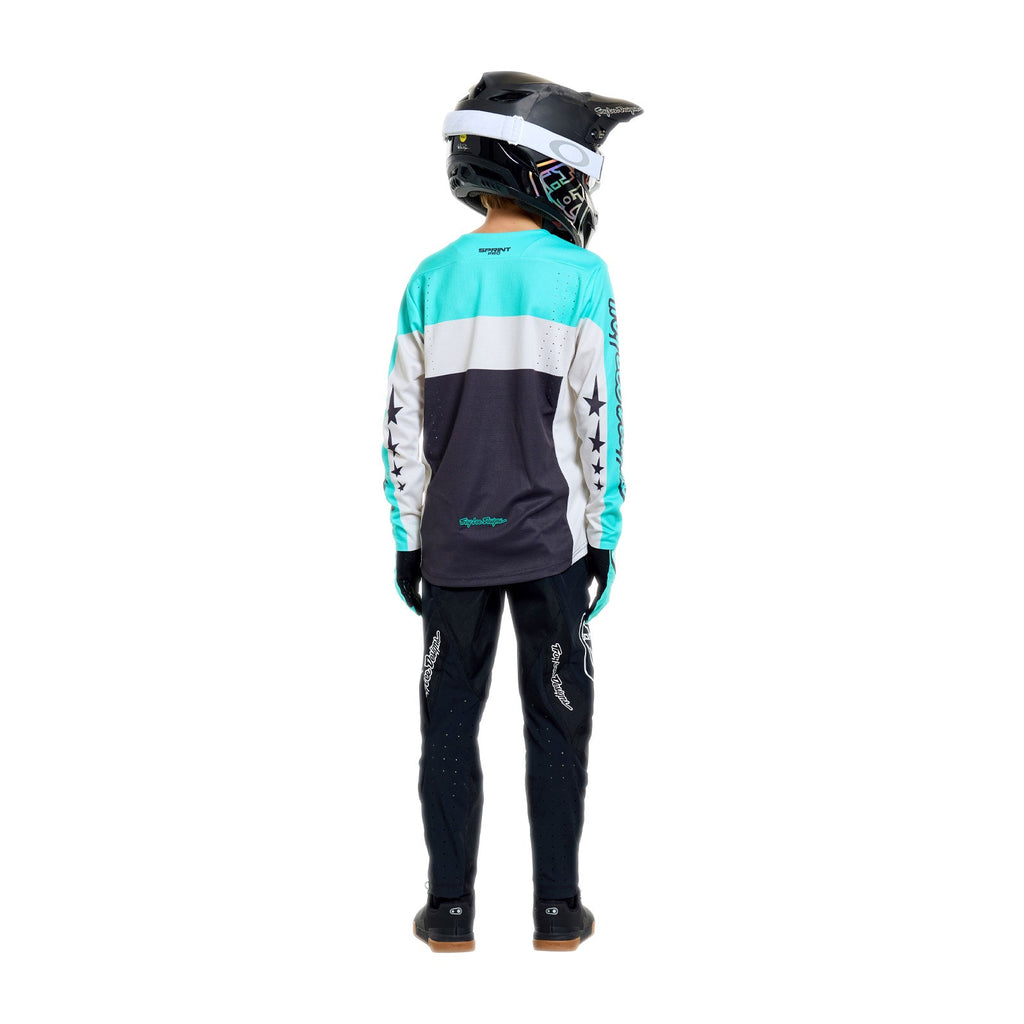 Youth Sprint Pro LS Jersey Yo Moto Carbon