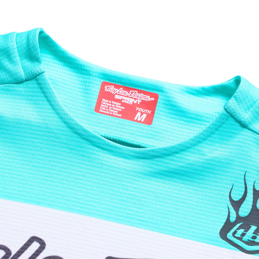 Youth Sprint Pro LS Jersey Yo Moto Carbon