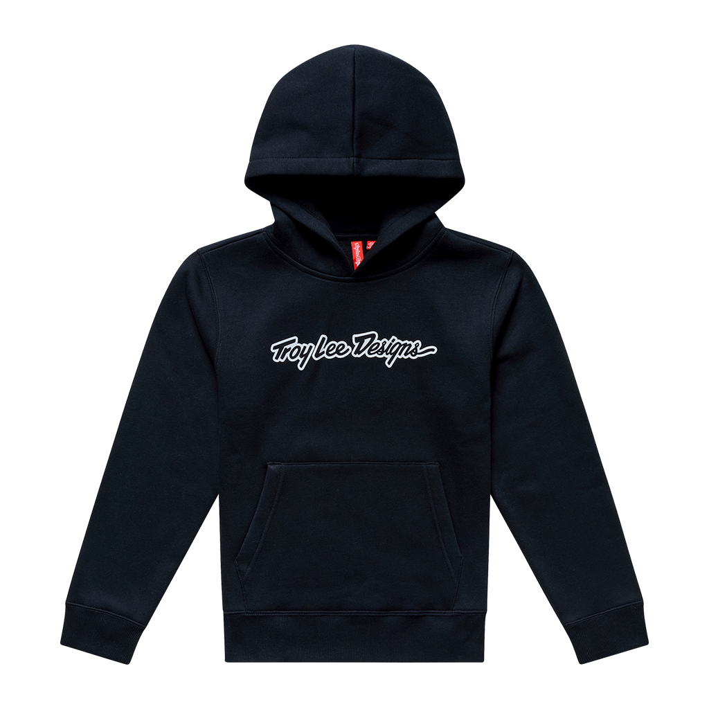 Youth Pullover Hoodie Signature Black