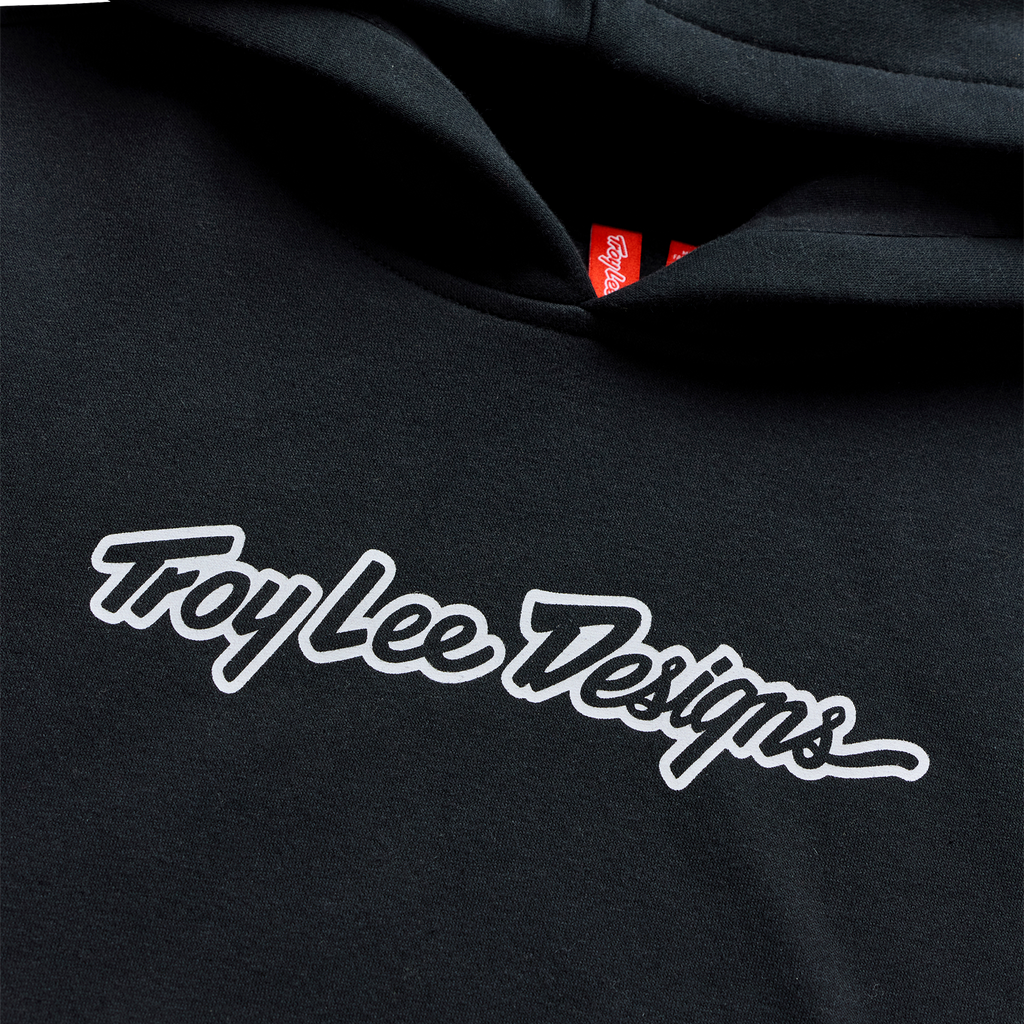 Youth Pullover Hoodie Signature Black