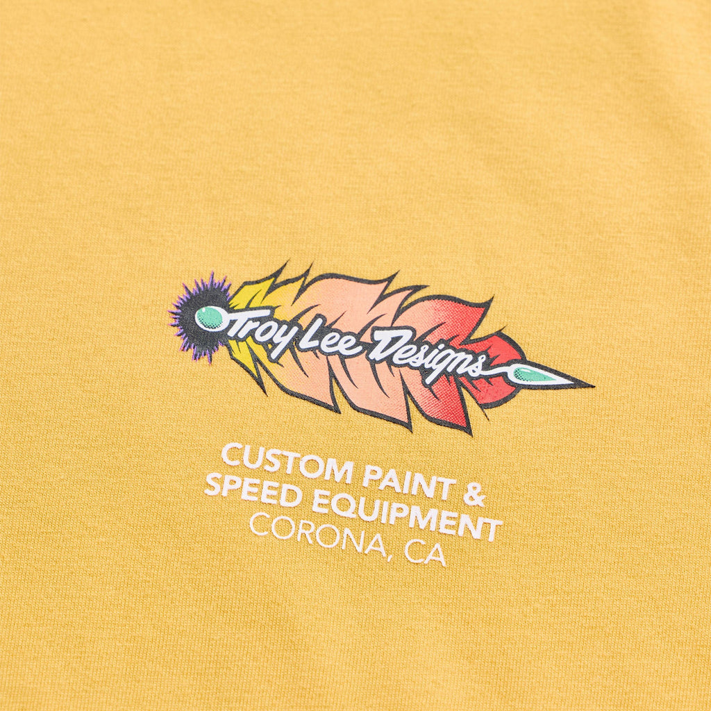 Youth Short Sleeve Tee Feathers Bleached Melon