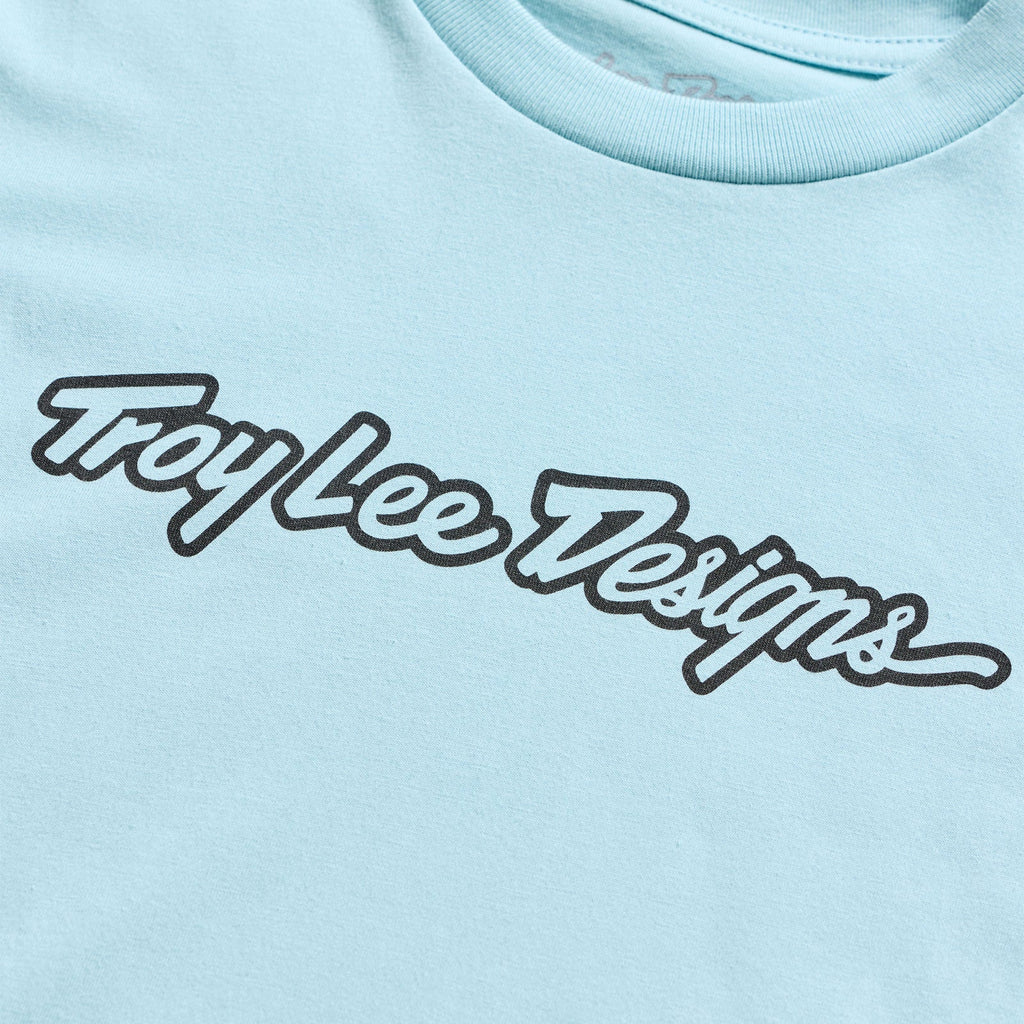 Youth Short Sleeve Tee Signature Dawn Blue