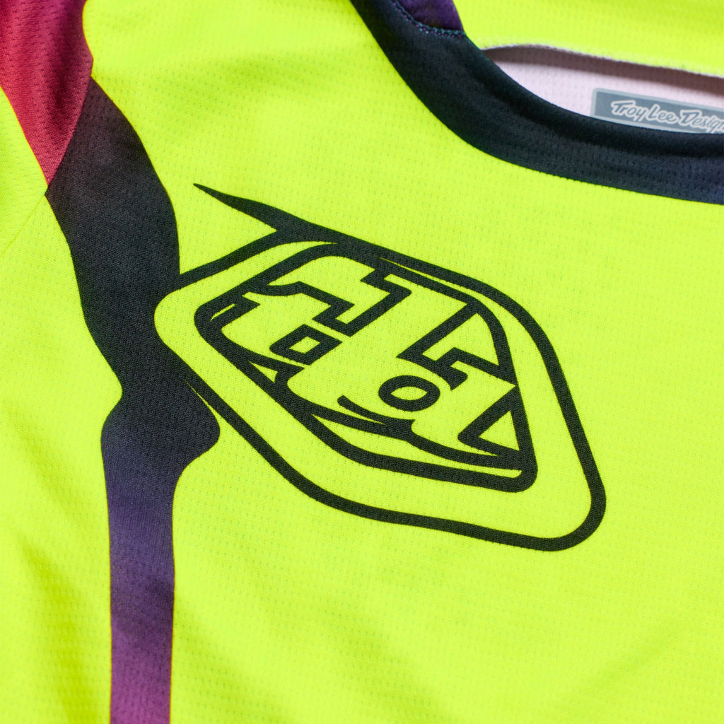 Youth GP Pro Jersey Aura Flo Yellow