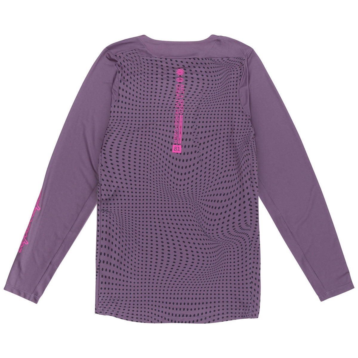 Skyline Long Sleeve Jersey Radioscape Deep Purp