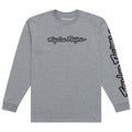 Long Sleeve Tee Signature Gray Heather