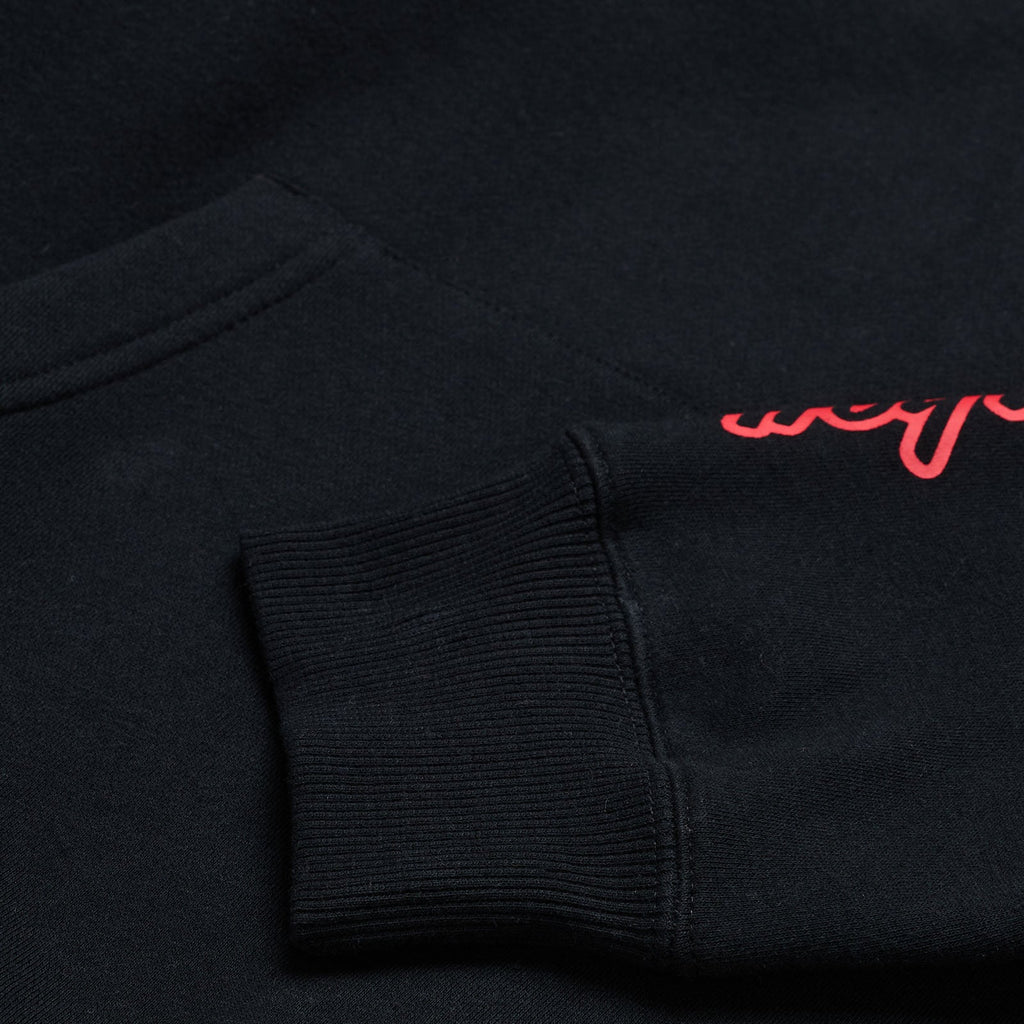Pullover Hoodie Badge Black