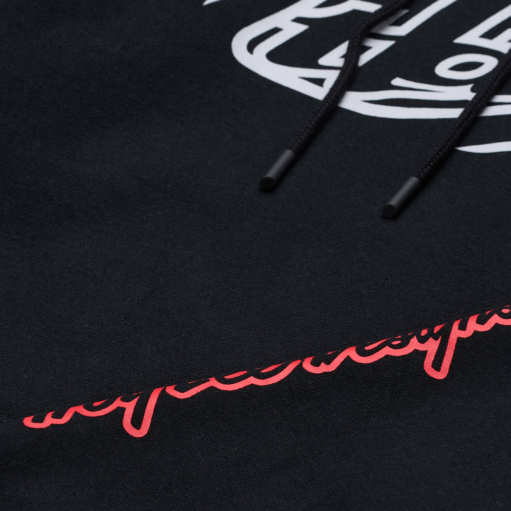 Pullover Hoodie Badge Black