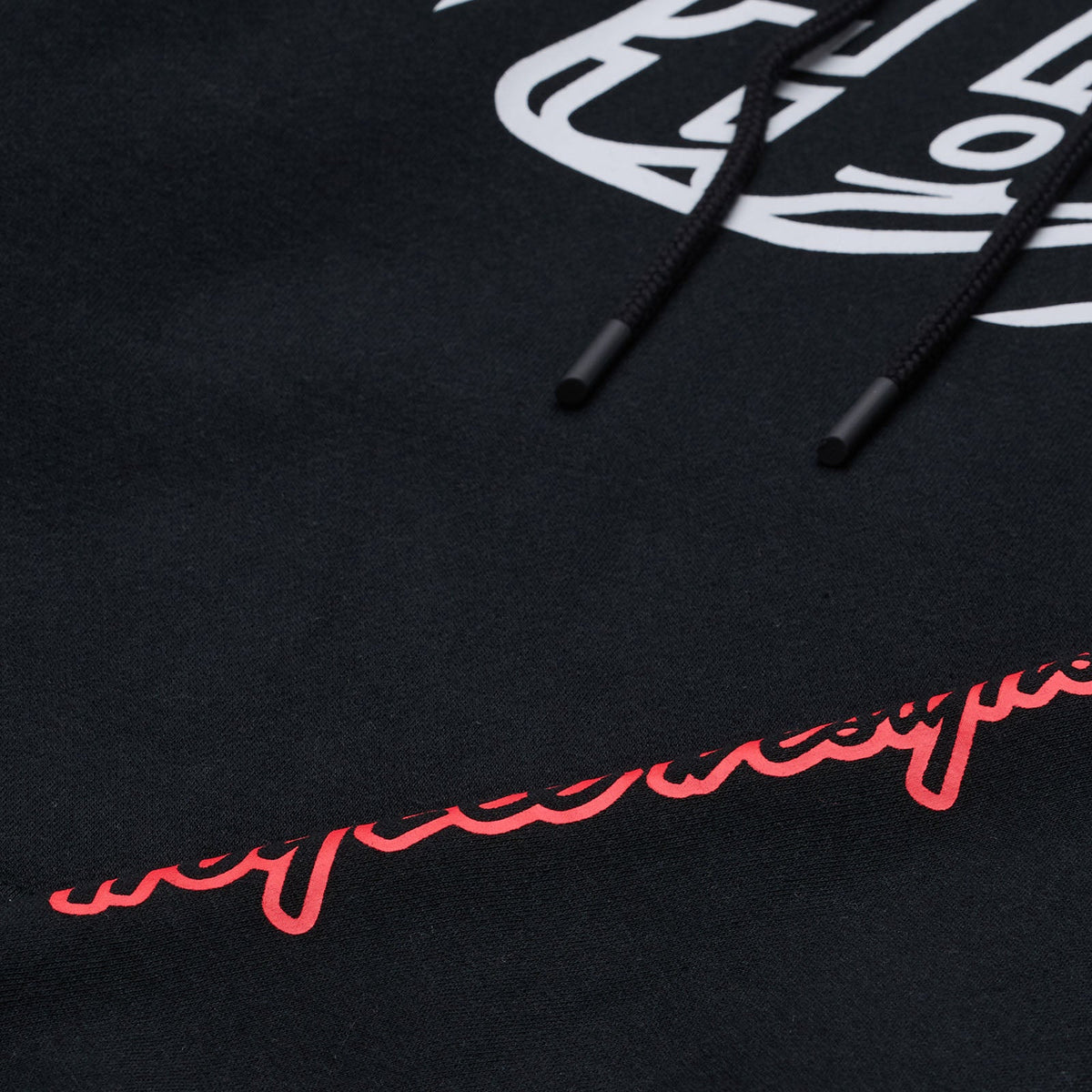 Pullover Hoodie Badge Black
