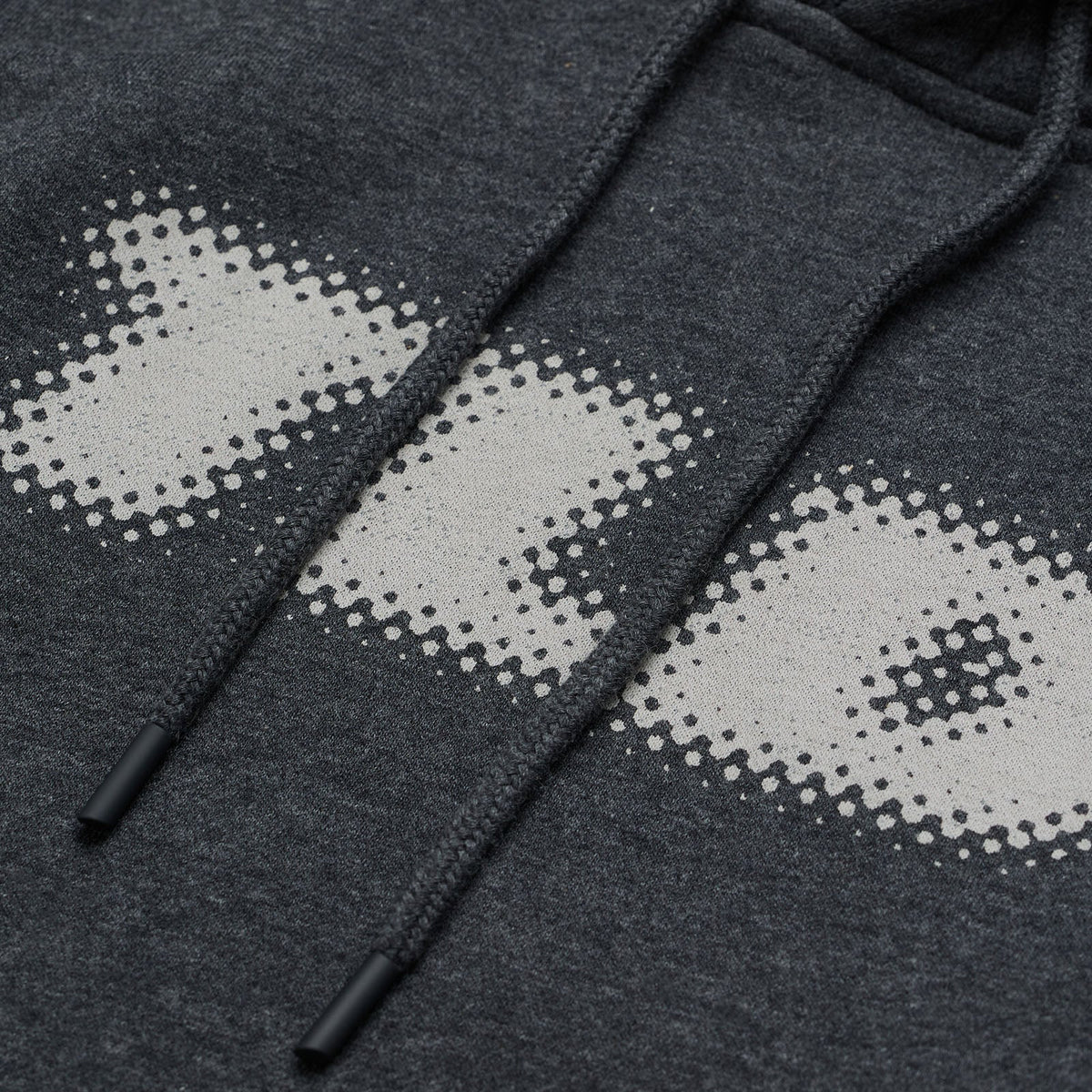 Pullover Hoodie Fade Out Black Heather