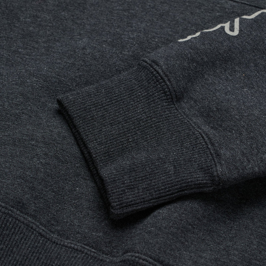 Pullover Hoodie Fade Out Black Heather