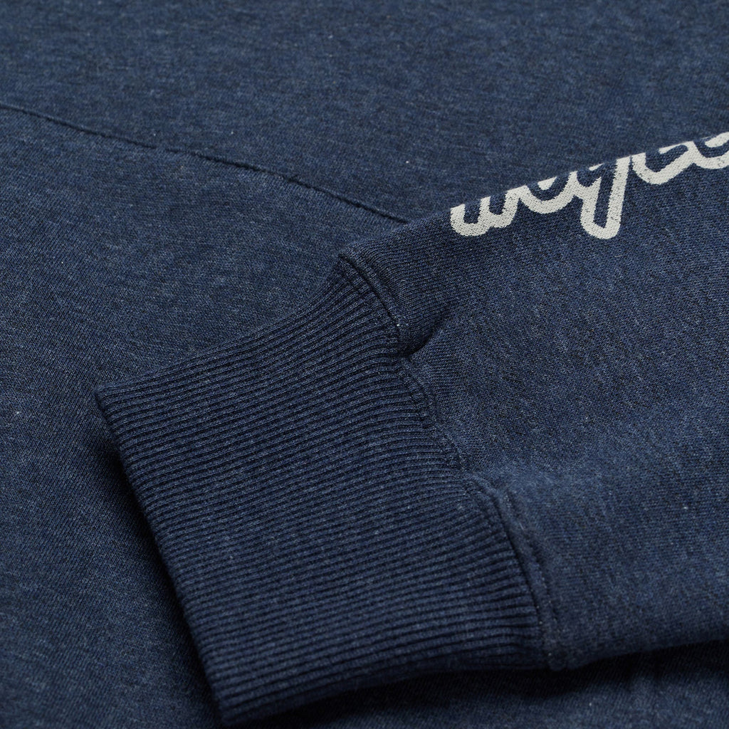 Pullover Hoodie Fade Out Navy Heather