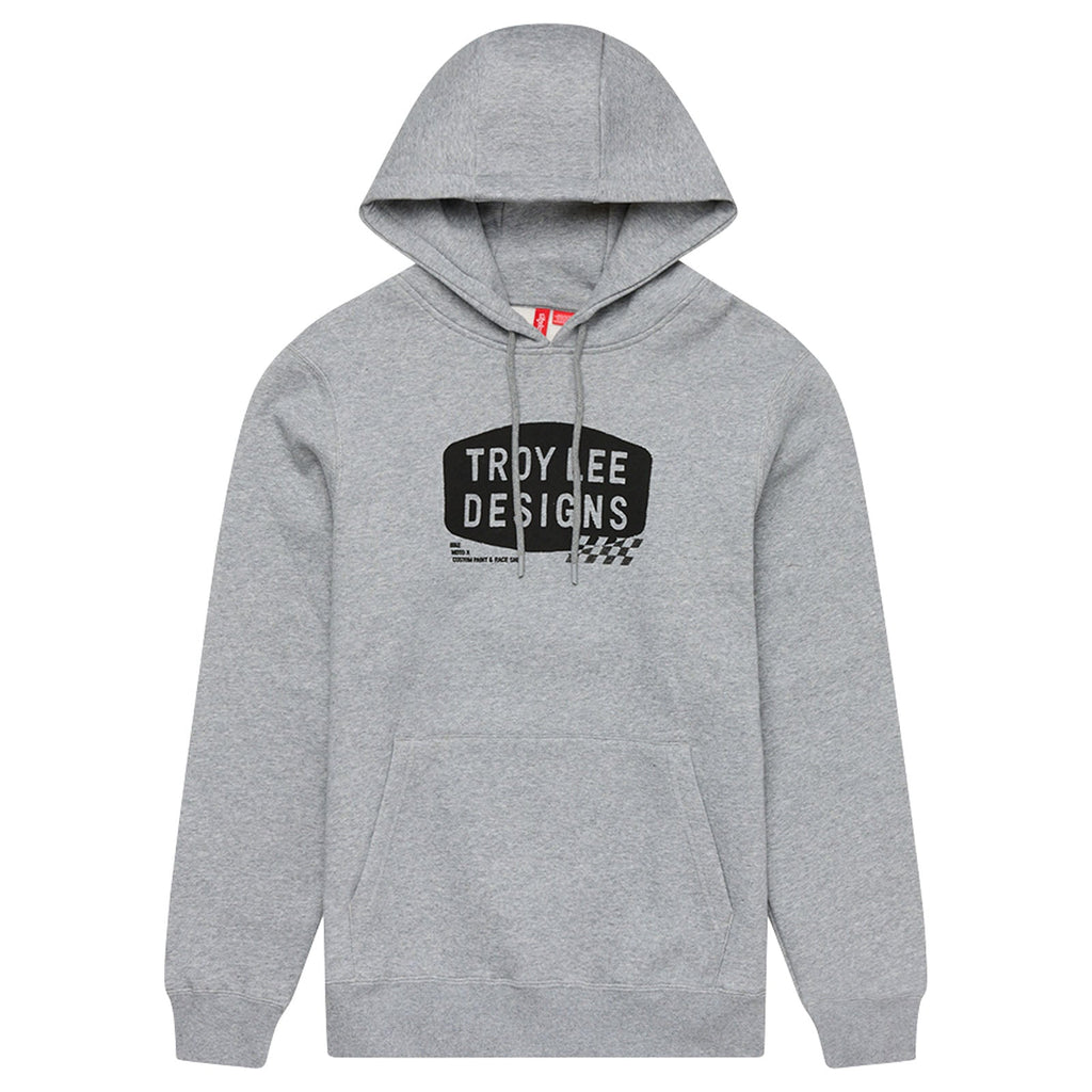 Pullover Hoodie Stamp Gray Heather