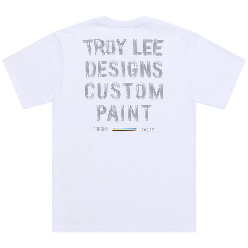 Short Sleeve Tee Paint Shop White