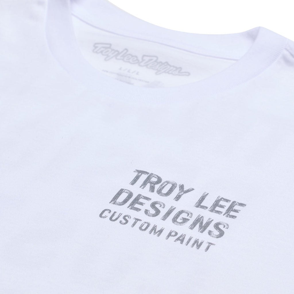 Short Sleeve Tee Paint Shop White