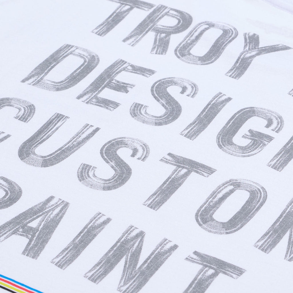 Short Sleeve Tee Paint Shop White
