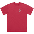 Short Sleeve Tee Peace Out Fuchsia