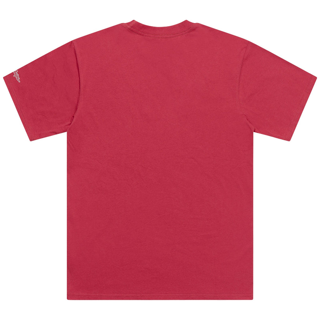 Short Sleeve Tee Peace Out Fuchsia