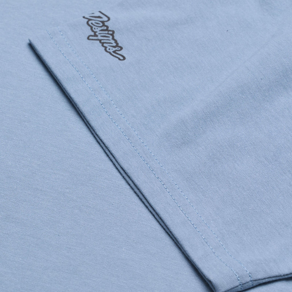 Short Sleeve Tee Peace Out Smoke Blue