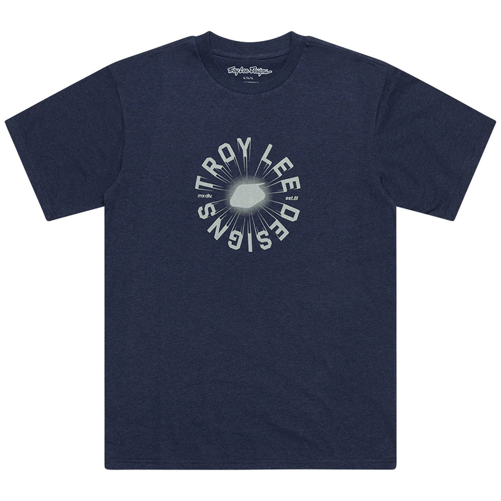Short Sleeve Tee Rotation Navy Heather