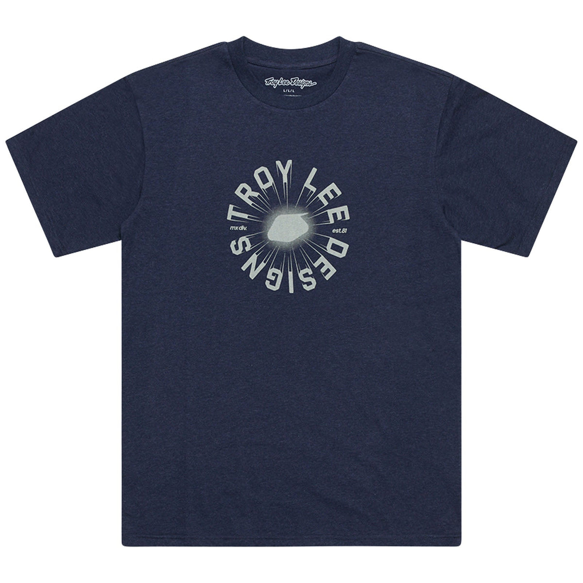 Short Sleeve Tee Rotation Navy Heather