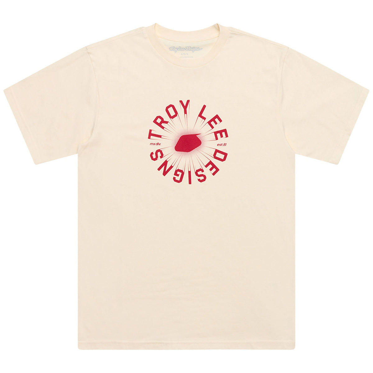 Short Sleeve Tee Rotation Vintage White