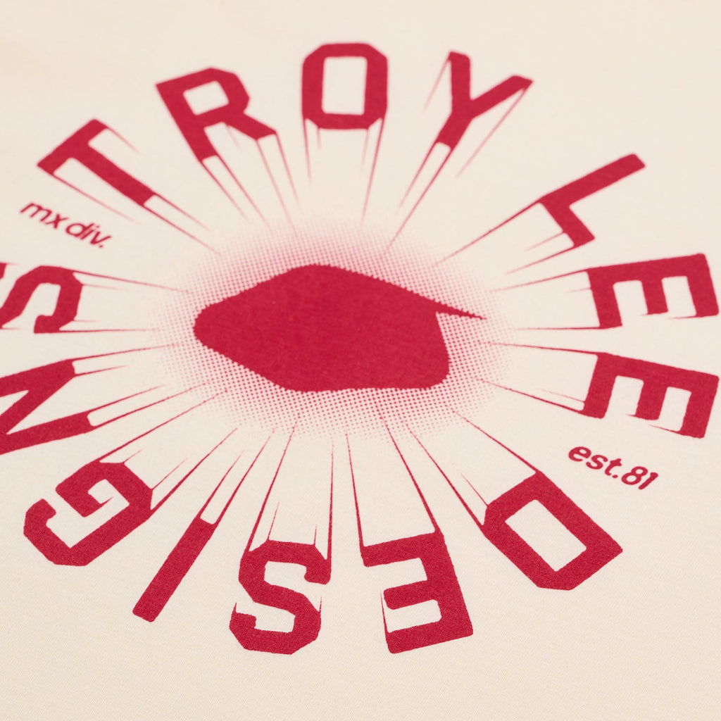 Short Sleeve Tee Rotation Vintage White