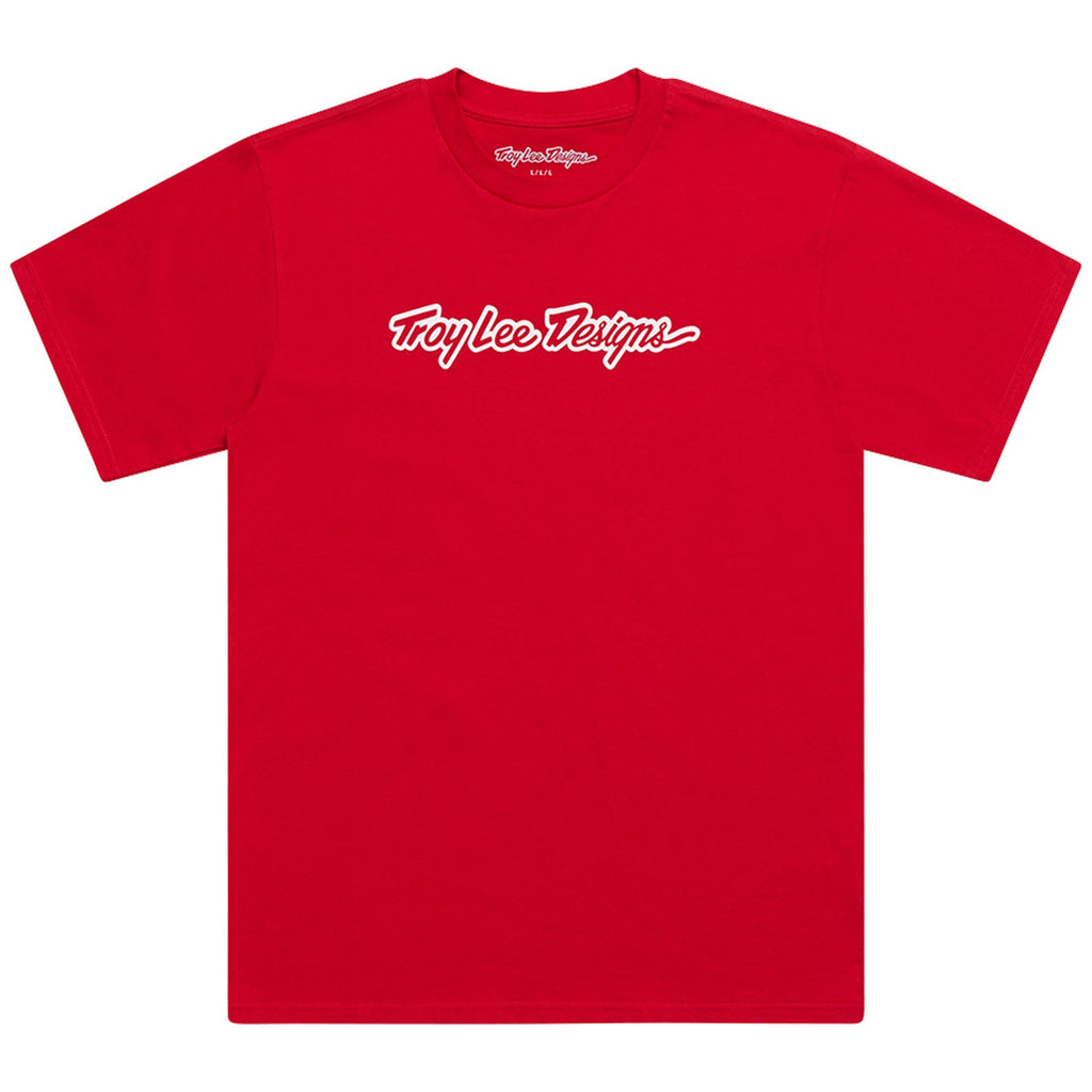 Short Sleeve Tee Signature Team Red