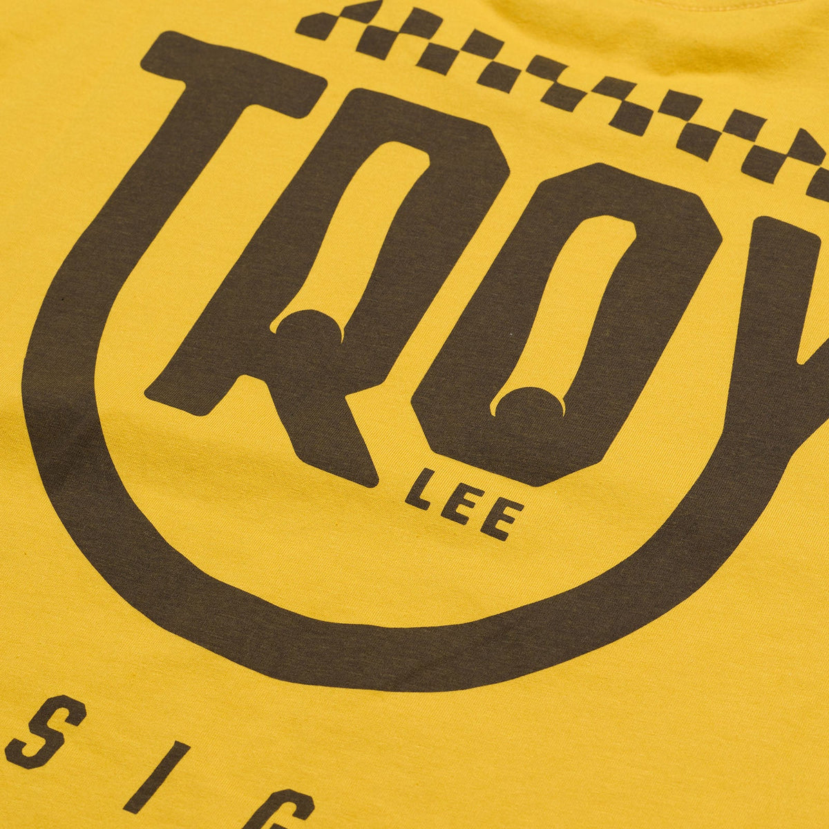 Short Sleeve Tee Smiley Gold