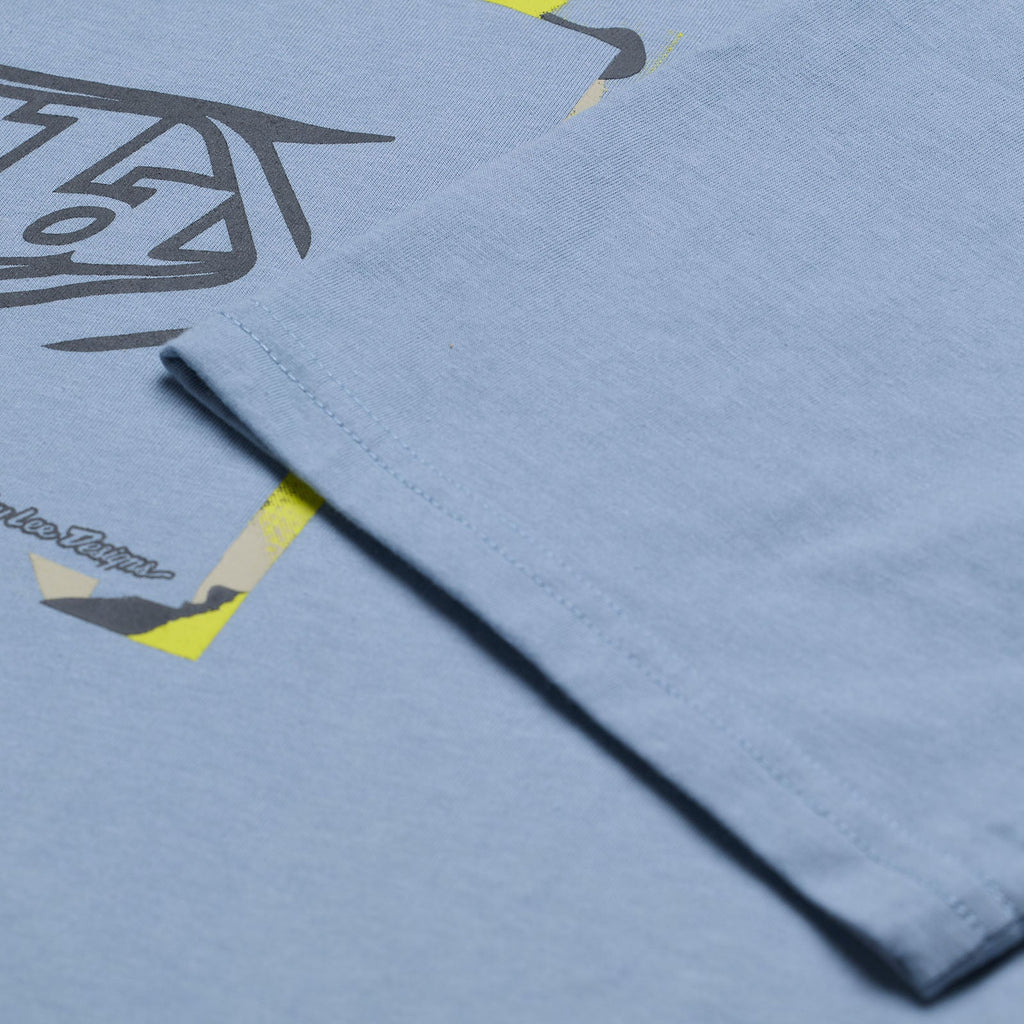 Short Sleeve Tee Velocity Smoke Blue