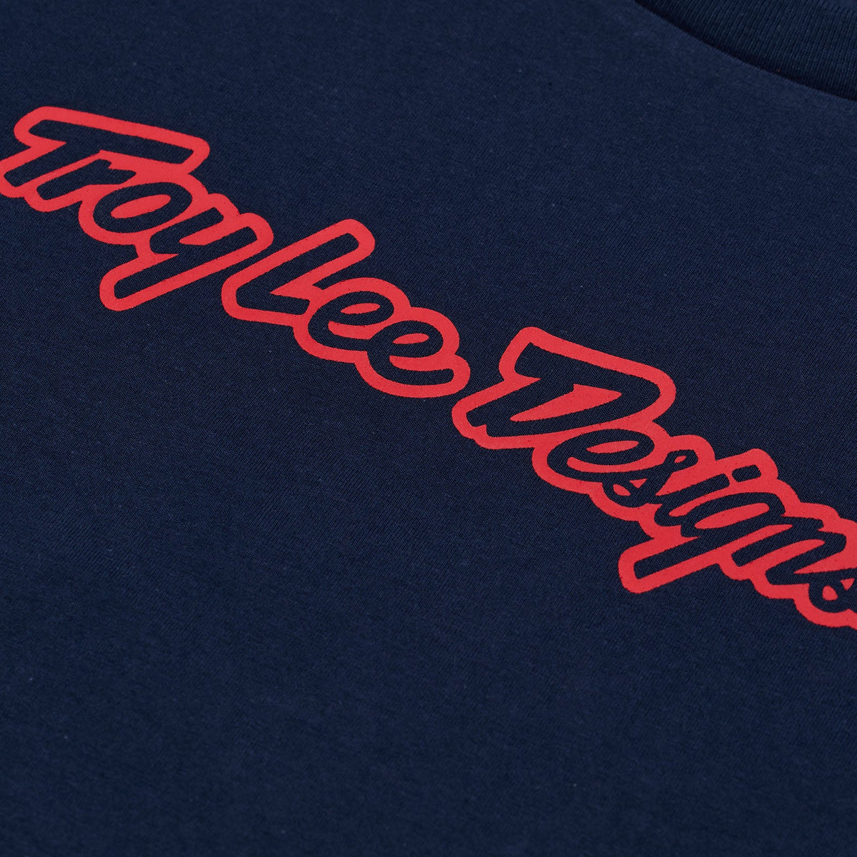 Womens Short Sleeve Tee Signature Navy
