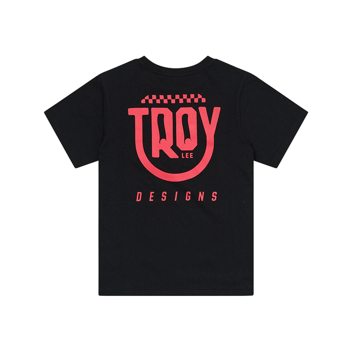 Womens Short Sleeve Tee Smiley Black