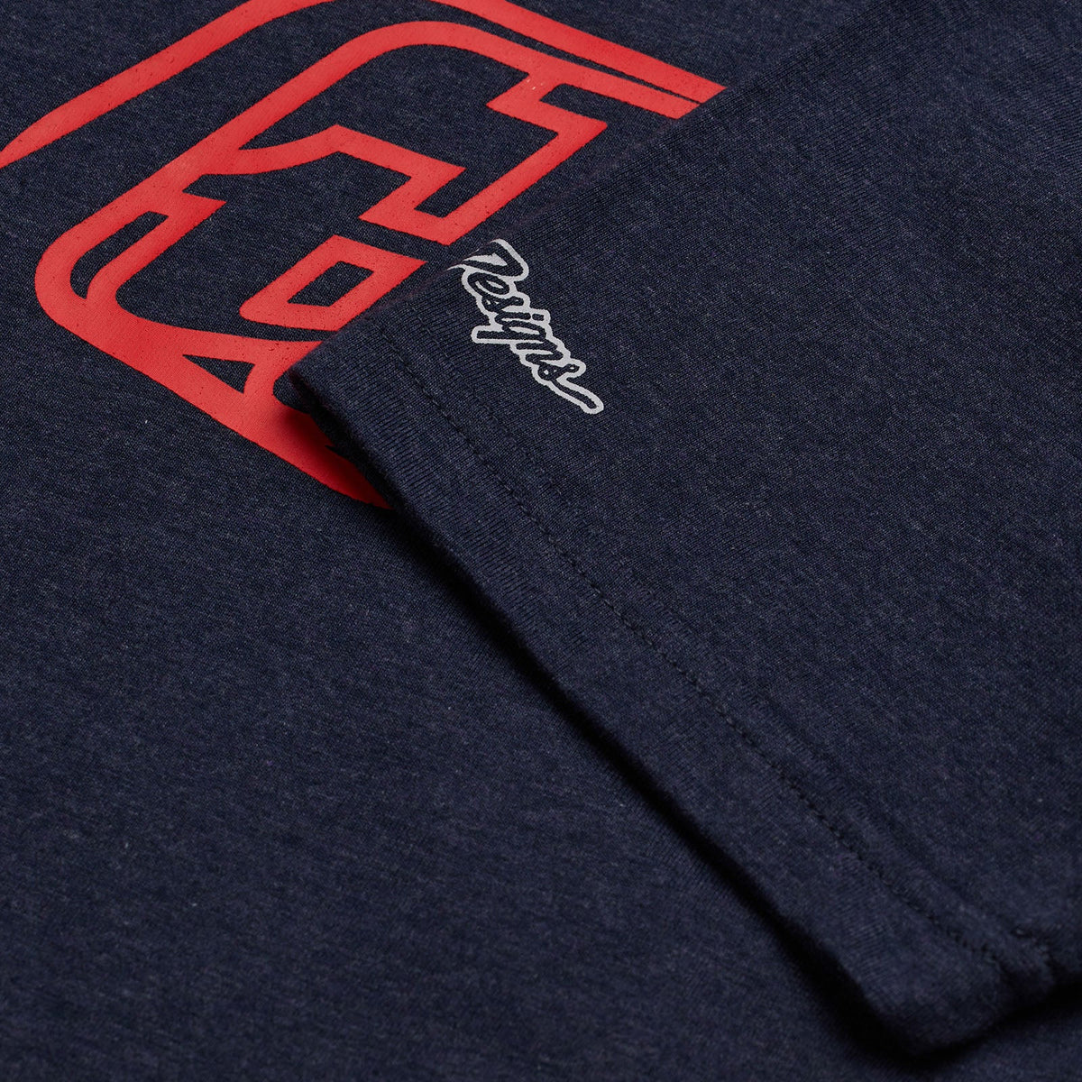 Youth Short Sleeve Tee Badge Navy Heather