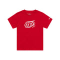Youth Short Sleeve Tee Badge Team Red