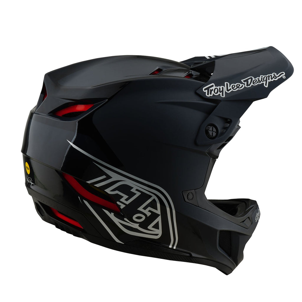 D4 Polyacrylite Helmet Shadow Black