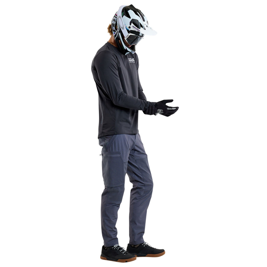 Ruckus Long Sleeve Ride Tee Factory Carbon