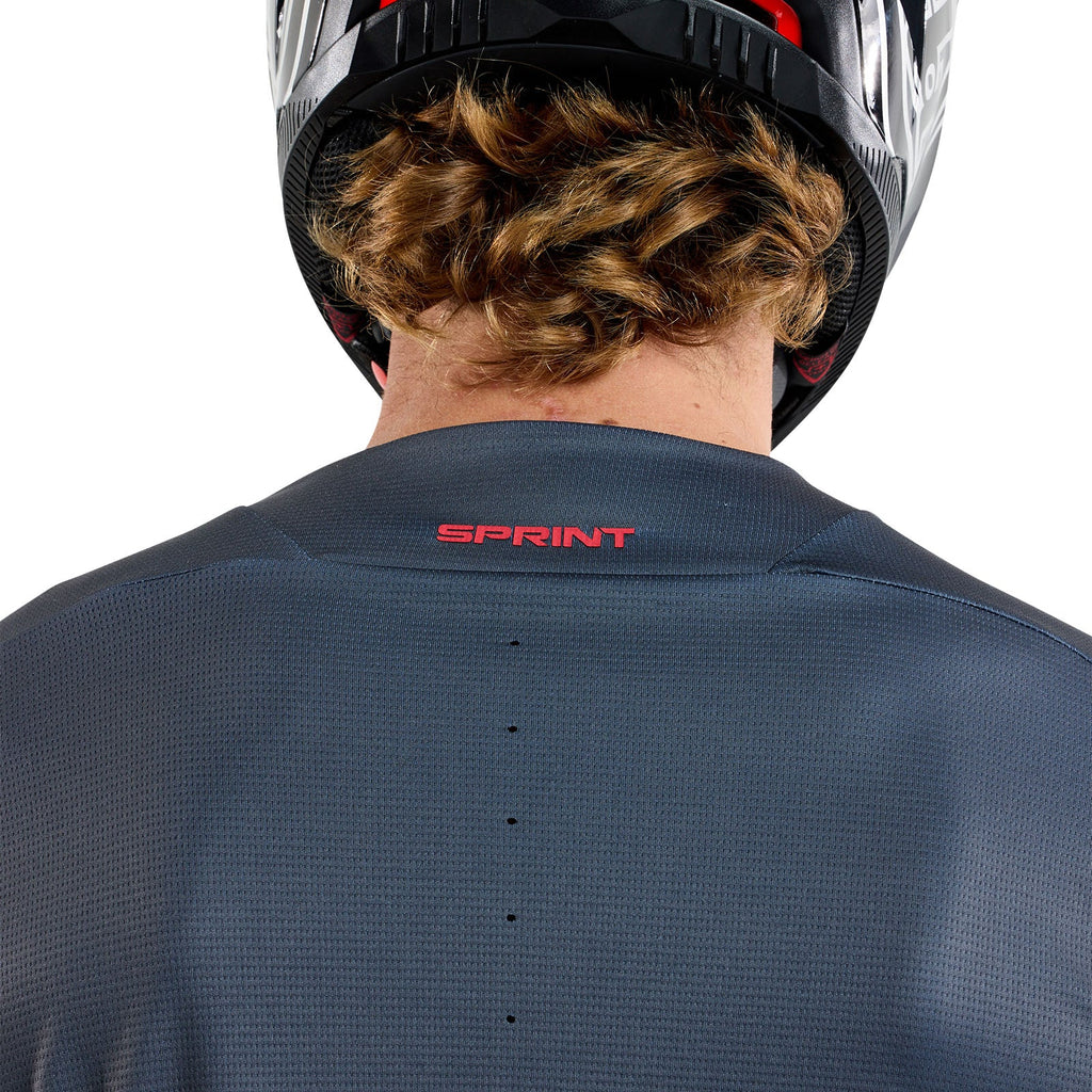 Sprint Jersey Mono Steel Blue