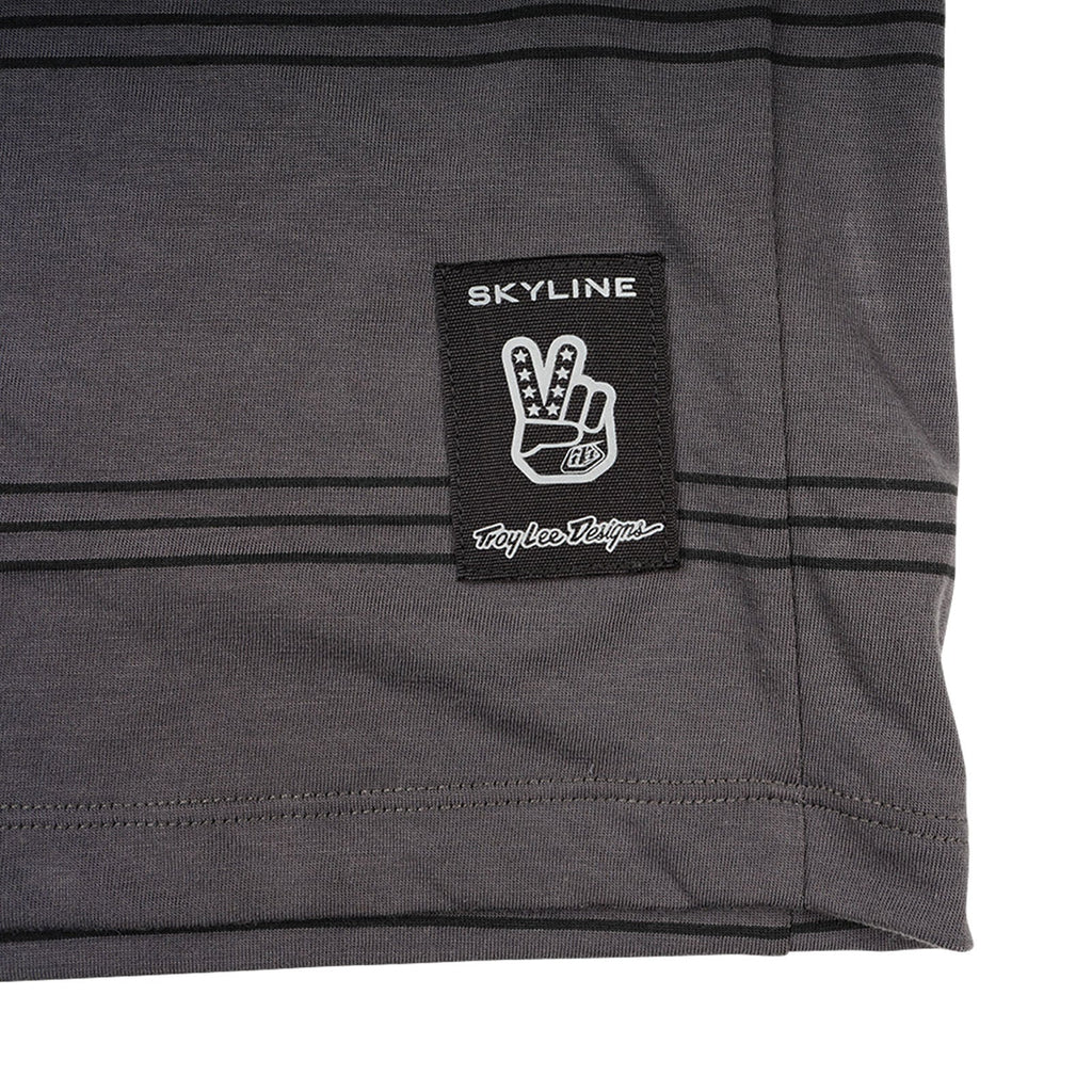 Youth Skyline Ride Short Sleeve Tee Washed Out Smoke