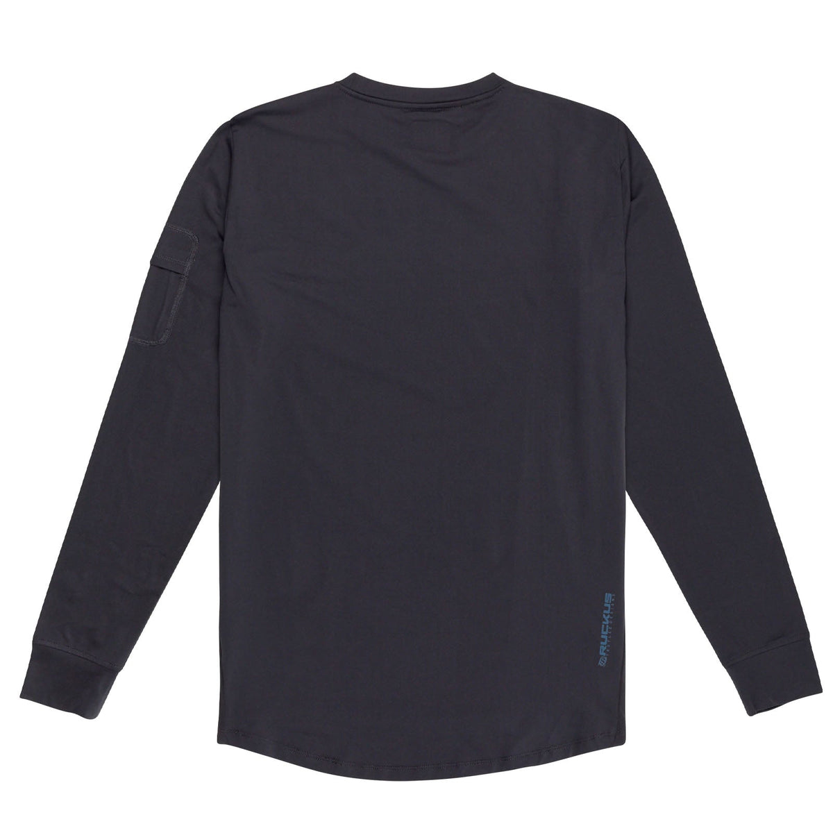 Youth Ruckus Long Sleeve Ride Tee Burn Out Carbon