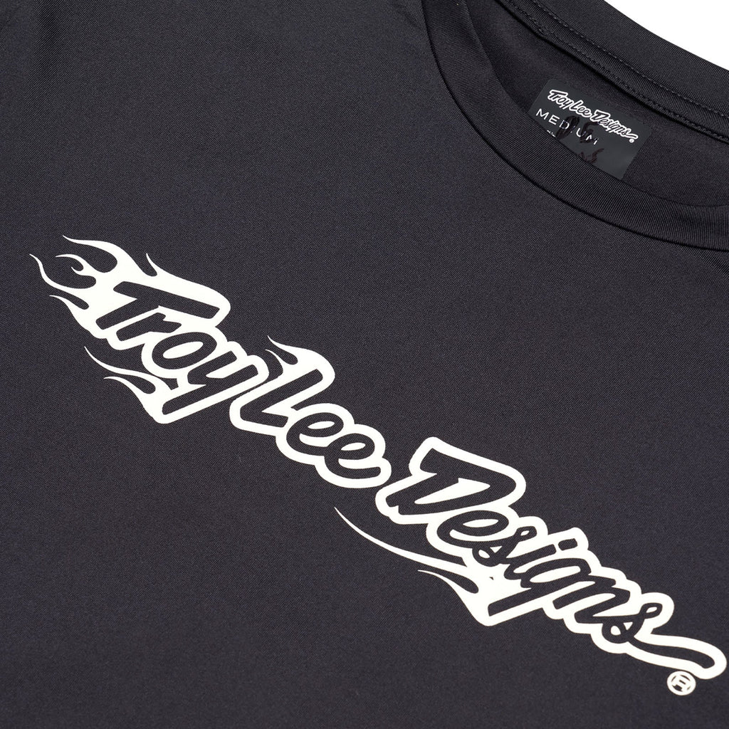 Youth Ruckus Long Sleeve Ride Tee Burn Out Carbon