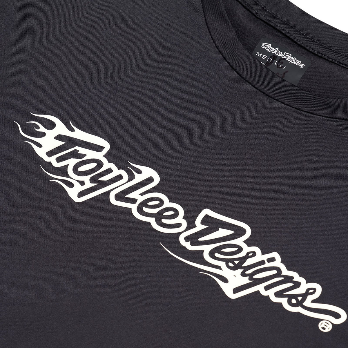 Youth Ruckus Long Sleeve Ride Tee Burn Out Carbon