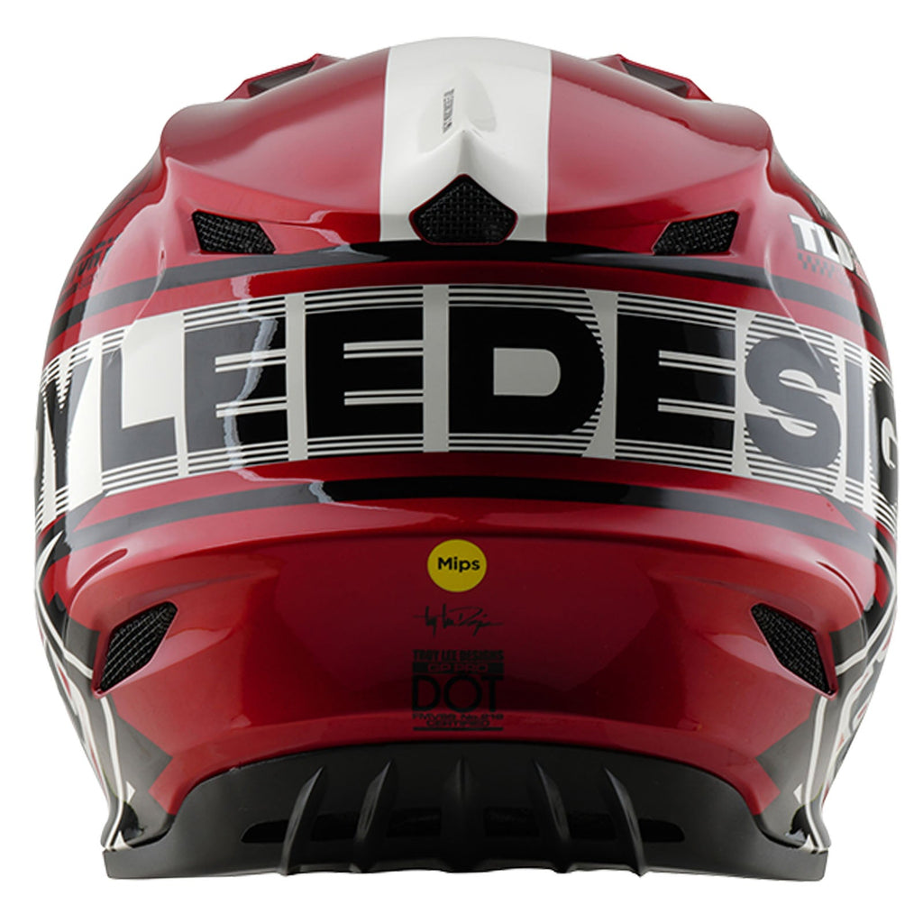 GP Pro Helmet Fifty-50 White / Red