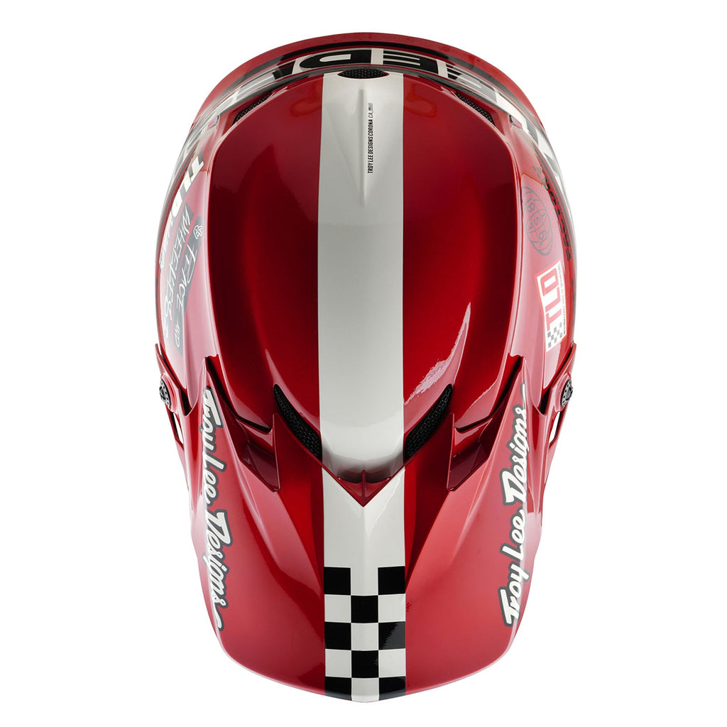 Youth GP Pro Helmet Fifty-50 White / Red