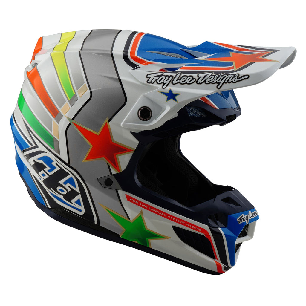SE5 Composite Helmet Rays White / Blue