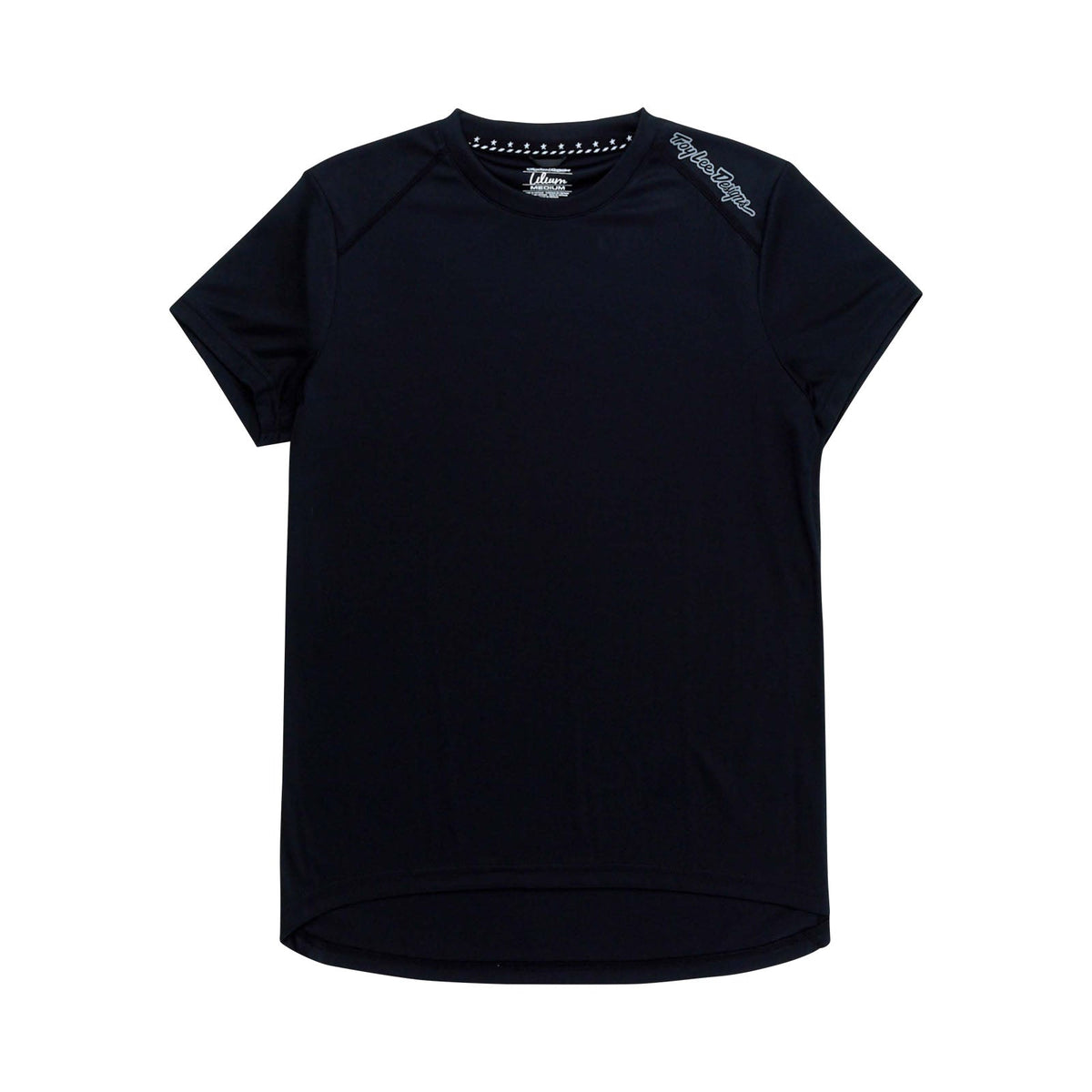 Womens Lilium Short Sleeve Jersey Mono Black