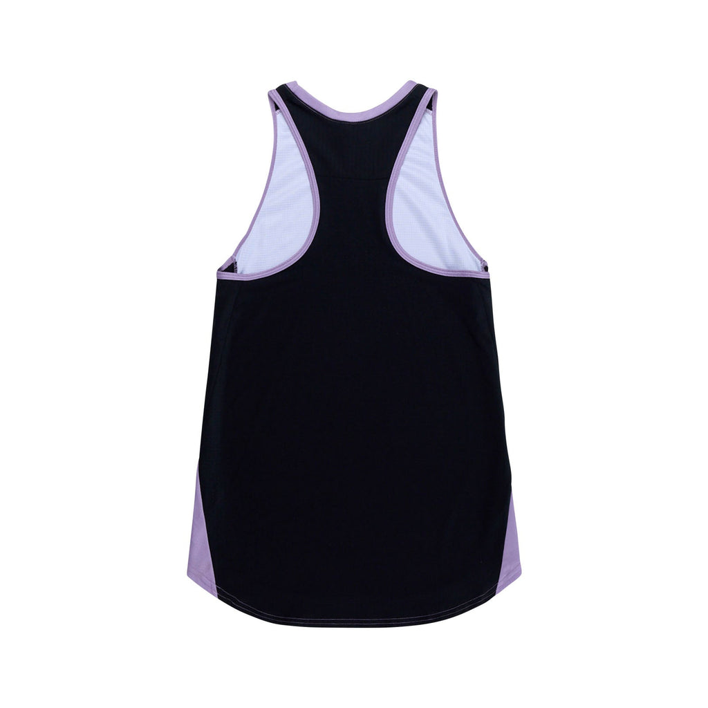 Womens Luxe Tank Solid Black
